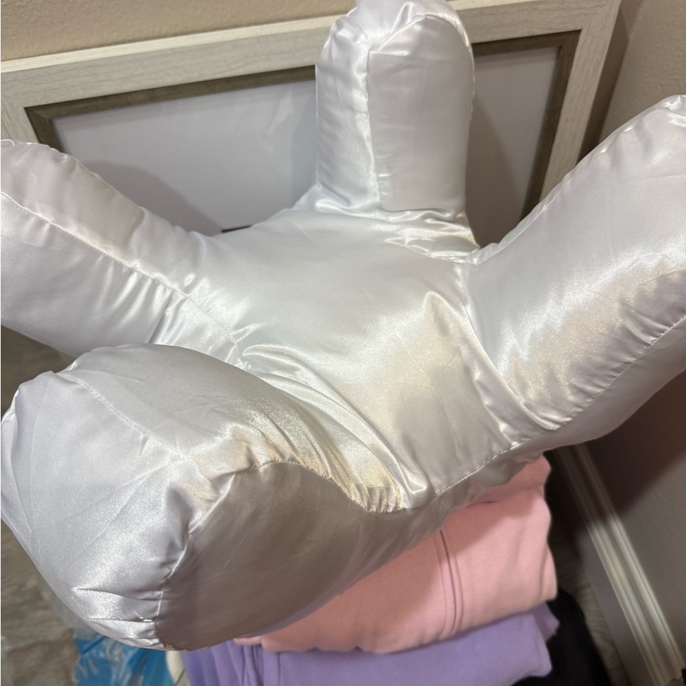 White Hand-Shaped Pillow